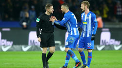 Vedad Ibisevic flog gegen den BVB vom Platz