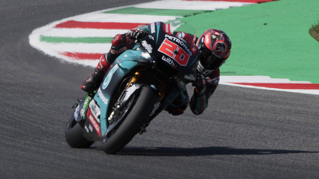 Quartararo fuhr die Bestzeit am Freitag Quartararo fuhr die Bestzeit am Freitag
