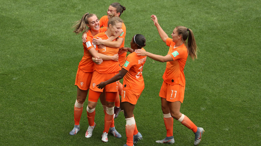Die Niederländerinnen sind bei der WM auf Achtelfinal-Kurs
