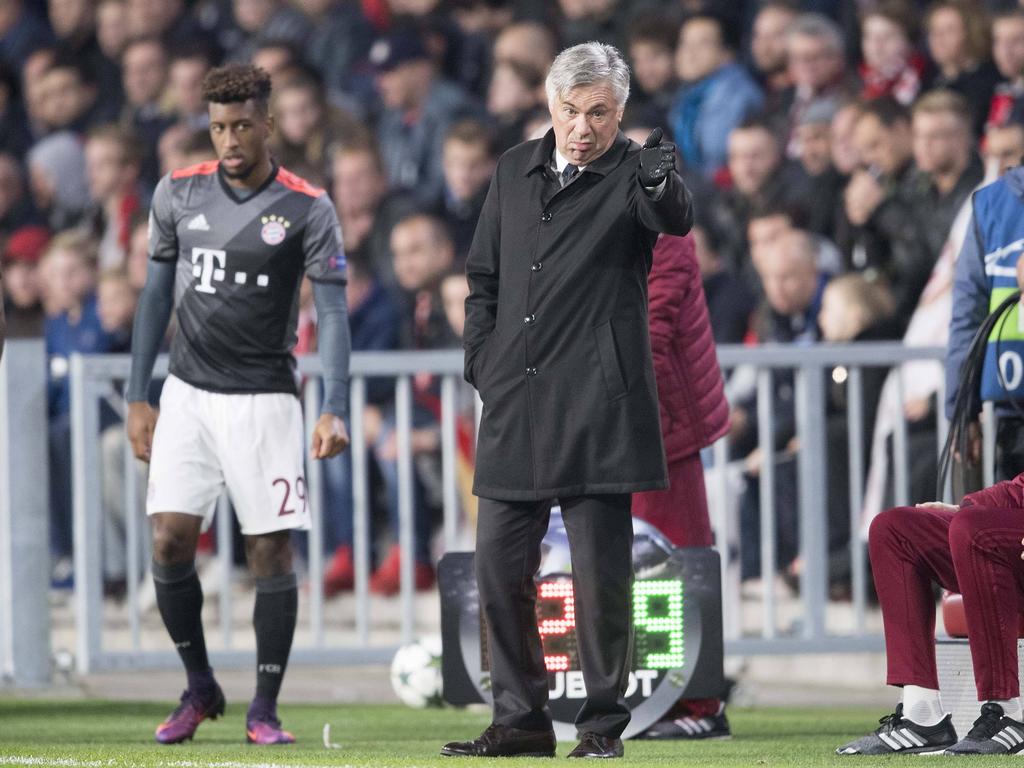 Carlo Ancelotti stellt klar: Kingsley Coman bleibt beim FC Bayern