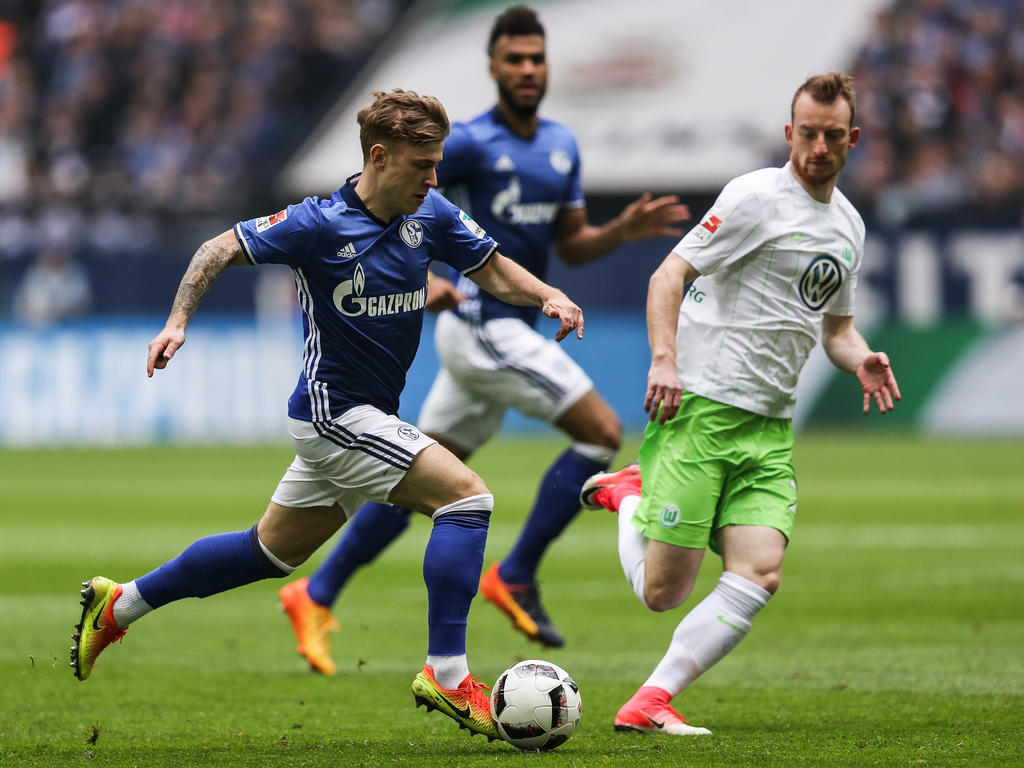 Schalkes Max Meyer zeigte gegen Wolfsburg eine ganz starke Leistung