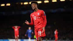 Kingsley Coman verletzte sich im Champions-League-Spiel des FC Bayern in London