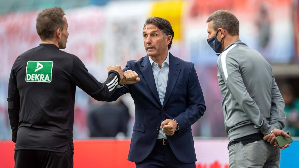 Schiri-Frust bei Hertha BSC am 5. Bundesliga-Spieltag Schiri-Frust bei Hertha BSC am 5. Bundesliga-Spieltag