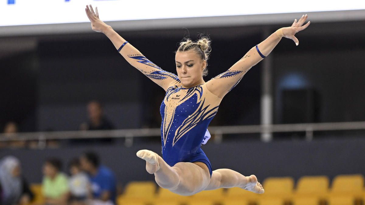 Schwebebalken-Europameisterin Emma Malewski steht im Weltcup-Finale von Doha