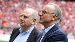 Karl-Heinz Rummenigge und Uli Hoeneß begleiteten Franz Beckenbauer über Jahrzehnte