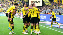 Viermal durfte der BVB jubeln