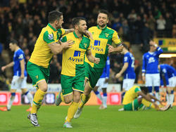 El Norwich reaccionó con un gol del irlandés Wesley Hoolahan (47). (Foto: Getty)