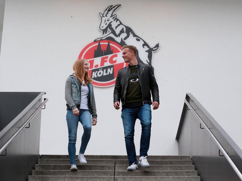 Anna und Yannick Gerhardt spielen beide beim 1. FC Köln
