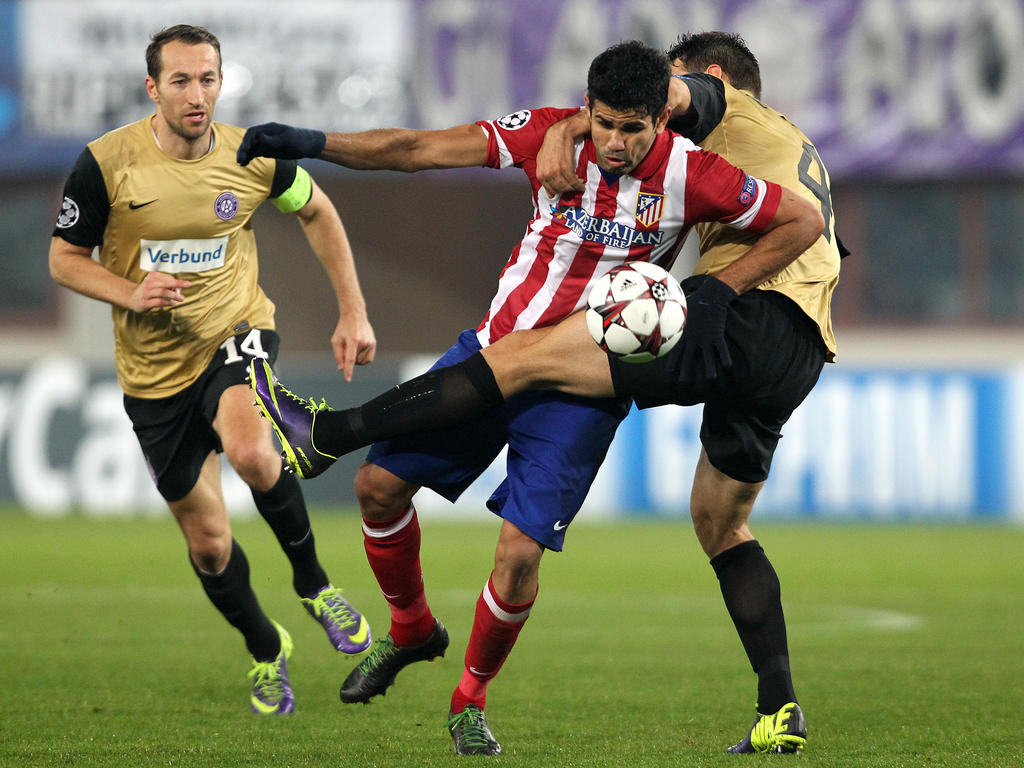 Manuel Ortlechner & Co hatten mit Atlético Madrid ihre liebe Not