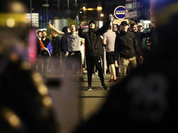 In Lille gab es zahlreiche Verletzte und Festnahmen