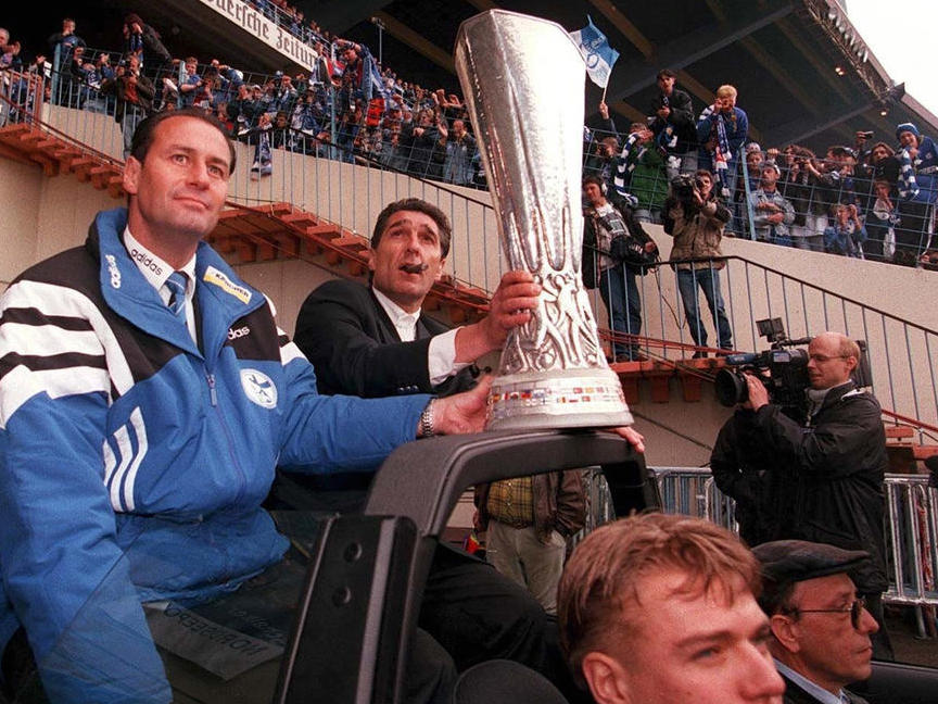 Schalke 04 gewann im Jahr 1997 den UEFA Cup