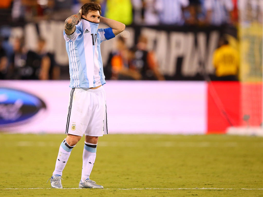 Für Lionel Messi und die argentinische Nationalmannschaft setzte es den nächsten Dämpfer