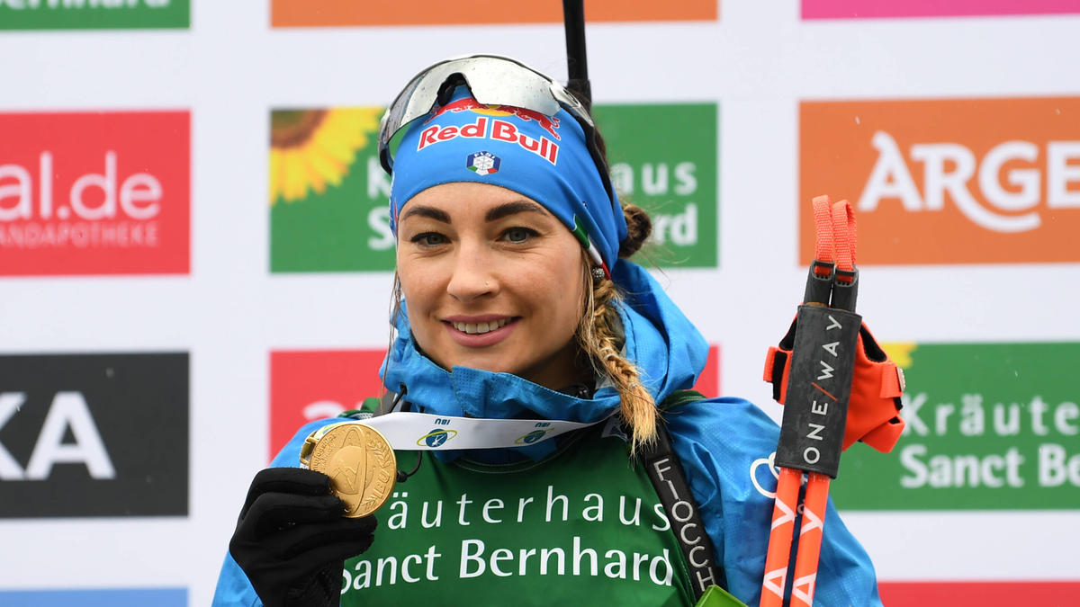 Zuletzt bei der Sommer-WM im Biathlon erfolgreich: Dorothea Wierer