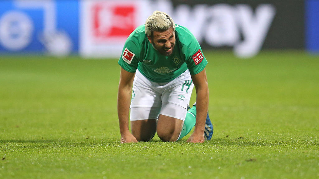 Claudio Pizarro hat es beim SV Werder Bremen derzeit schwer