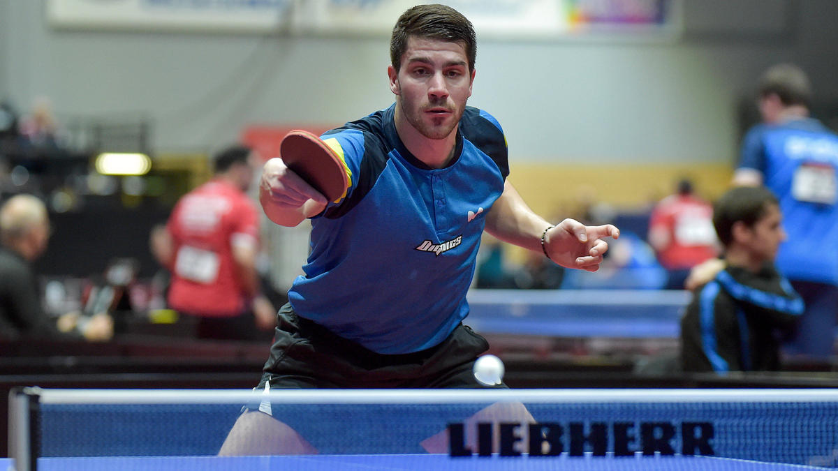 Sicherte sich mit Saarbrücken den deutschen Tischtennis-Titel: Patrick Franziska Sicherte sich mit Saarbrücken den deutschen Tischtennis-Titel: Patrick Franziska