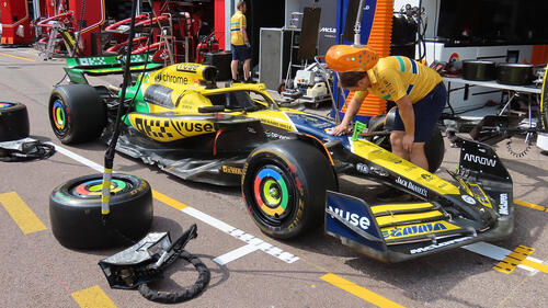 McLaren ist am Wochenende in Monaco im speziellen Senna-Look unterwegs