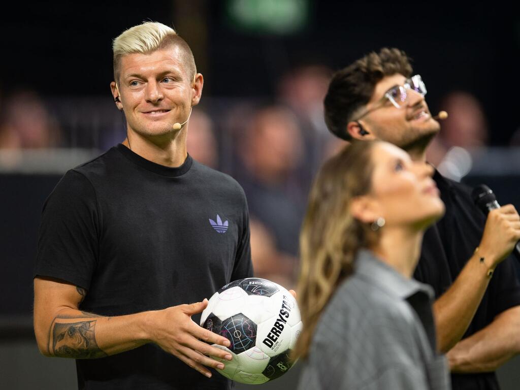 Toni Kroos macht bei seiner Icon League mit. Toni Kroos macht bei seiner Icon League mit.