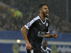 Mahrez lleva ya 14 goles y ha dado 10 asistencias con el Leicester. (Foto: Getty)