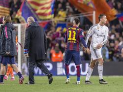 Cristiano Ronaldo (r.) ist der Wunsch-Mitspieler von Neymar