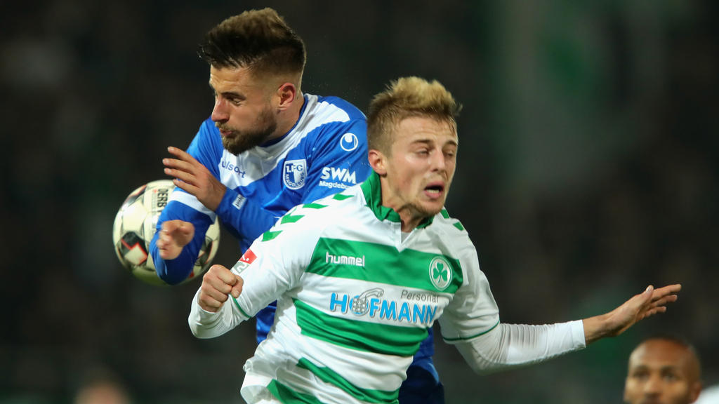 Greuther Führt schlägt den 1. FC Magdeburg