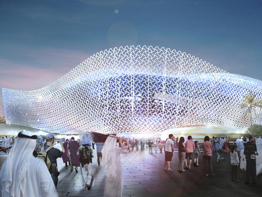 Eine türkische Firma hat den Zuschlag für den Bau eines WM-Stadions erhalten