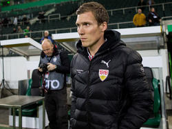 Hannes Wolf will mit dem VfB Stuttgart auch gegen Hannover 96 bestehen