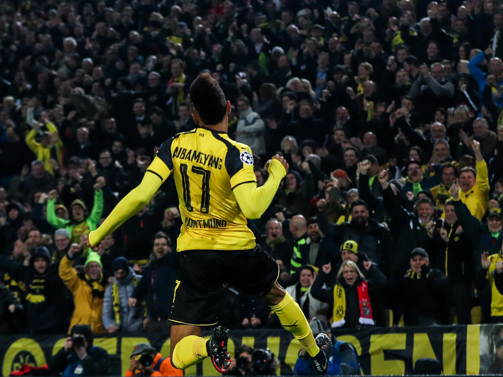 Pierre-Emerick Aubameyang traf dreifach Pierre-Emerick Aubameyang traf dreifach