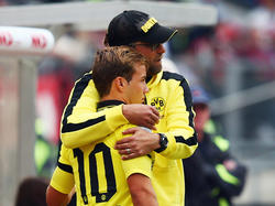 Jürgen Klopp und Mario Götze arbeiteten vier Jahre beim BVB zusammen