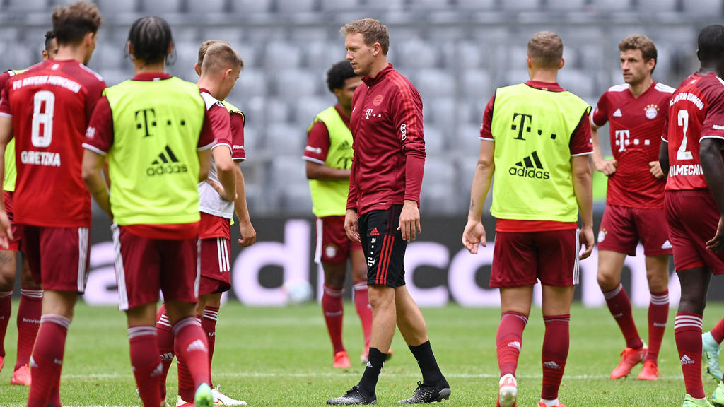 Julian Nagelsmann will mit dem FC Bayern Tabellenführer bleiben