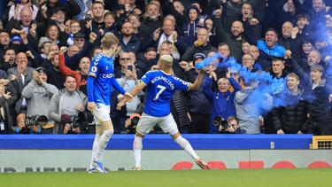Everton: Richarlison nach seinem Siegtreffer gegen Chelsea