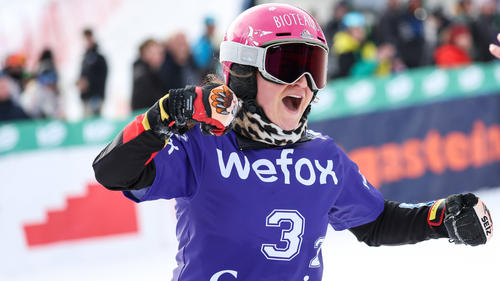 Ramona Hofmeister hat den Weltcup in Kanada gewonnen