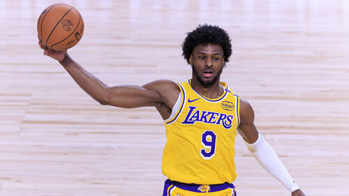 Bronny James, Sohn von NBA-Star LeBron James, konnte noch nicht überzeugen