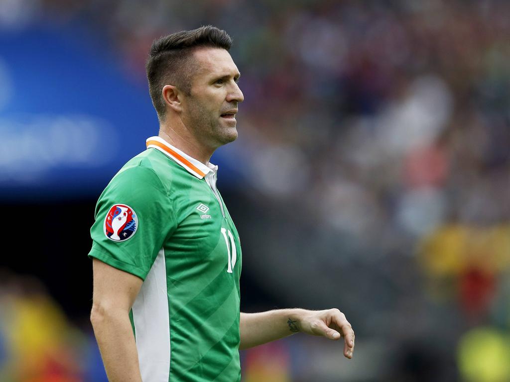 Robbie Keane ist der Routinier im irischen Team Robbie Keane ist der Routinier im irischen Team