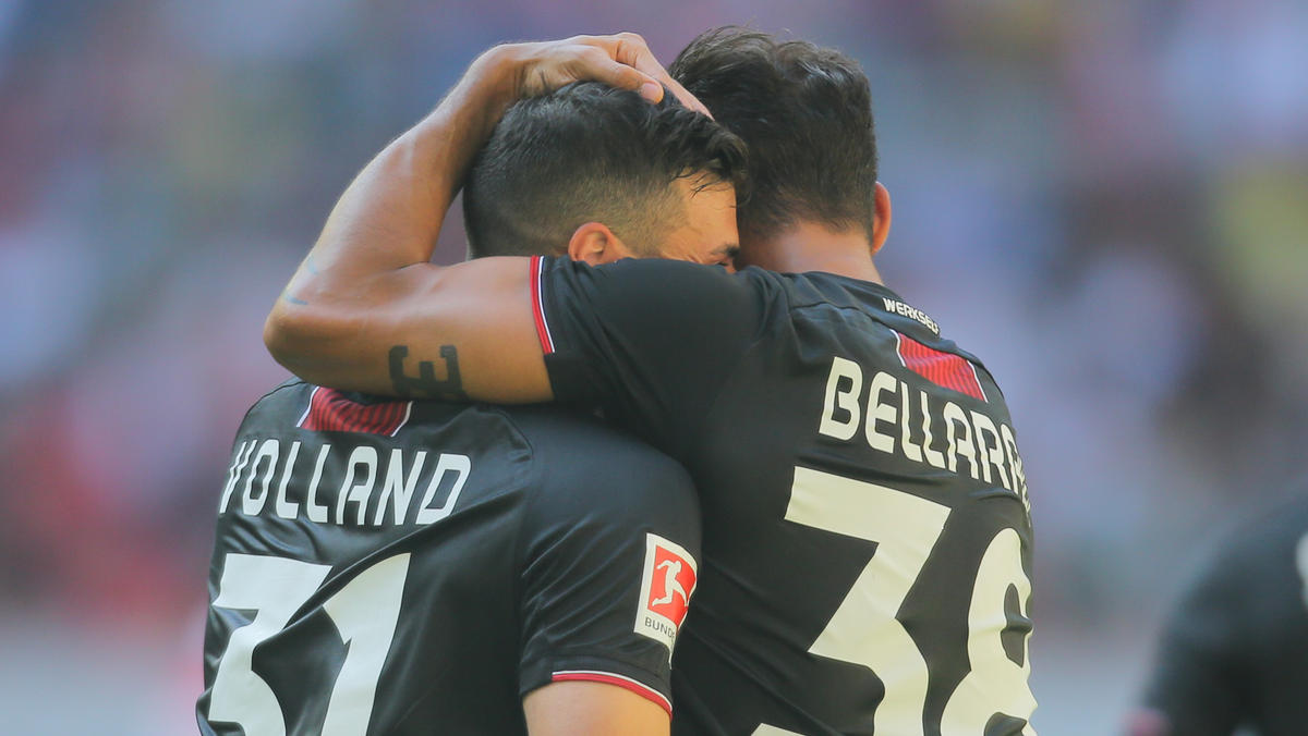 Kevin Volland und Karim Bellarabi überragten in Düsseldorf Kevin Volland und Karim Bellarabi überragten in Düsseldorf