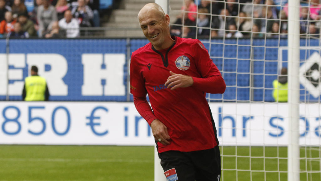 Arjen Robben genießt den Ruhestand