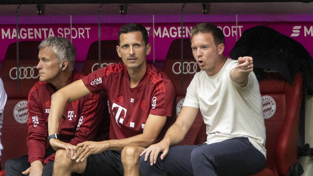 Ein gutes Trio beim FC Bayern: Zembrod, Toppmöller und Nagelsmann