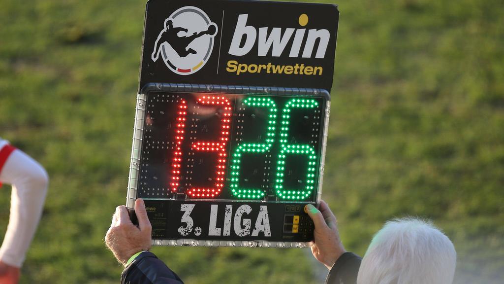 Wechsel-Reform in der 3. Liga Wechsel-Reform in der 3. Liga