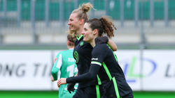 Die Wolfsburger Frauen stehen im Halbfinale des Pokals
