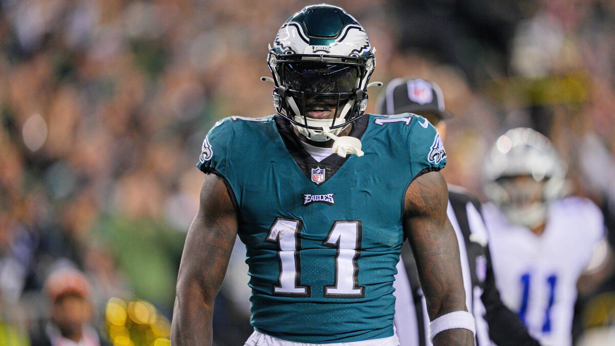 A.J. Brown wird bei den Eagles schmerzlich vermisst