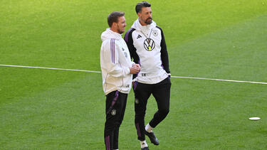 Sandro Wagner (r.) verlässt die Nationalmannschaft