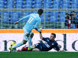 Miroslav Klose traf gegen Livorno doppelt