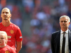 José Mourinho (r.) hält große Stücke auf Zlatan Ibrahimović