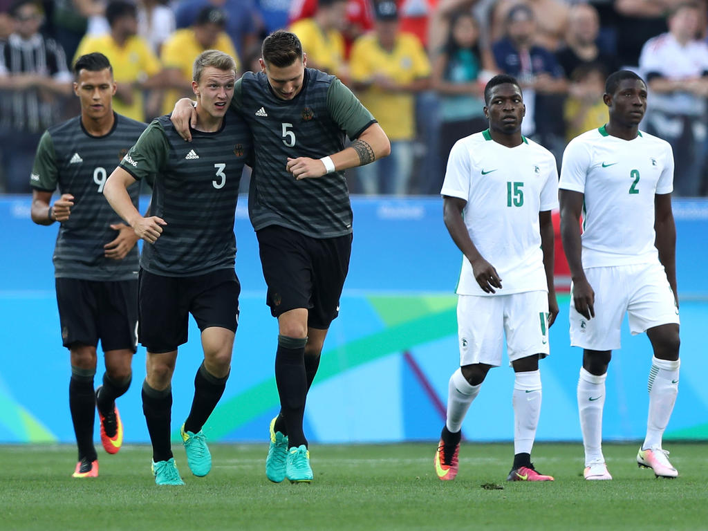 Die deutsche Mannschaft bezwang Nigeria