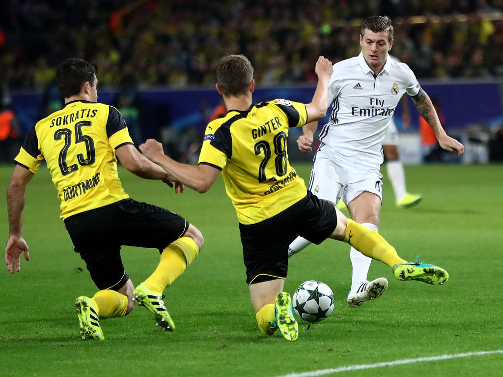 Toni Kroos ist gegen Dortmund wieder einsatzbereit