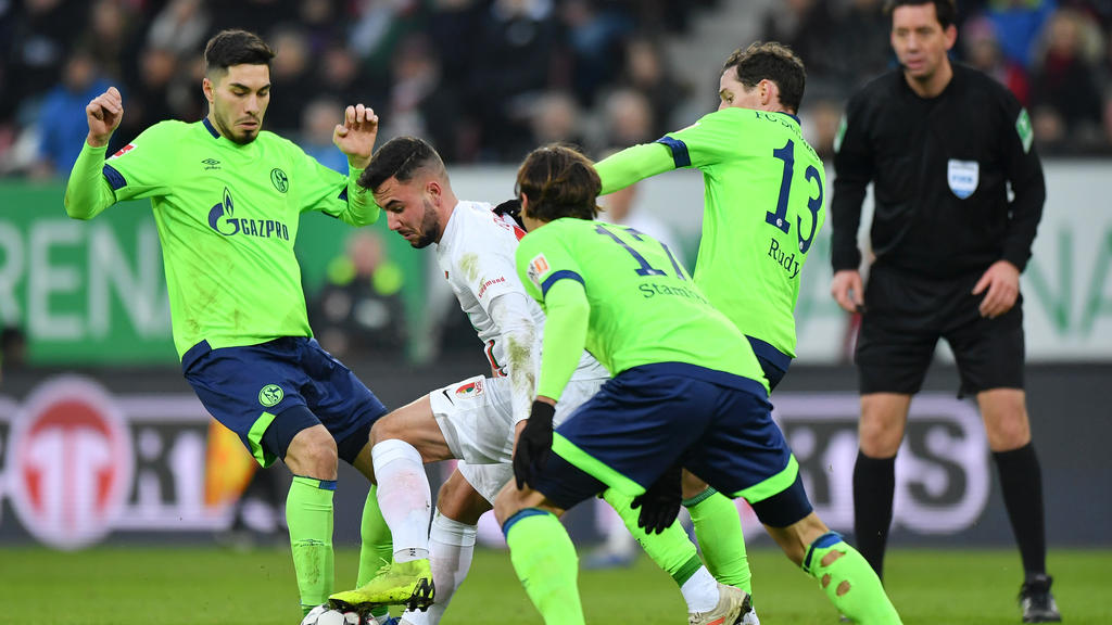 Der FC Schalke kam in Augsburg nicht über ein 1:1 hinaus