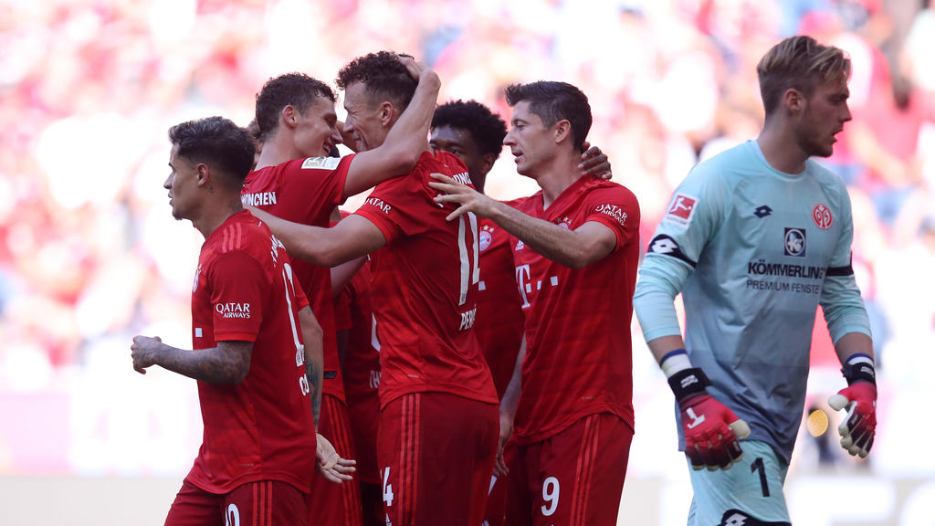 Der FC Bayern drehte die Partie gegen Mainz 05