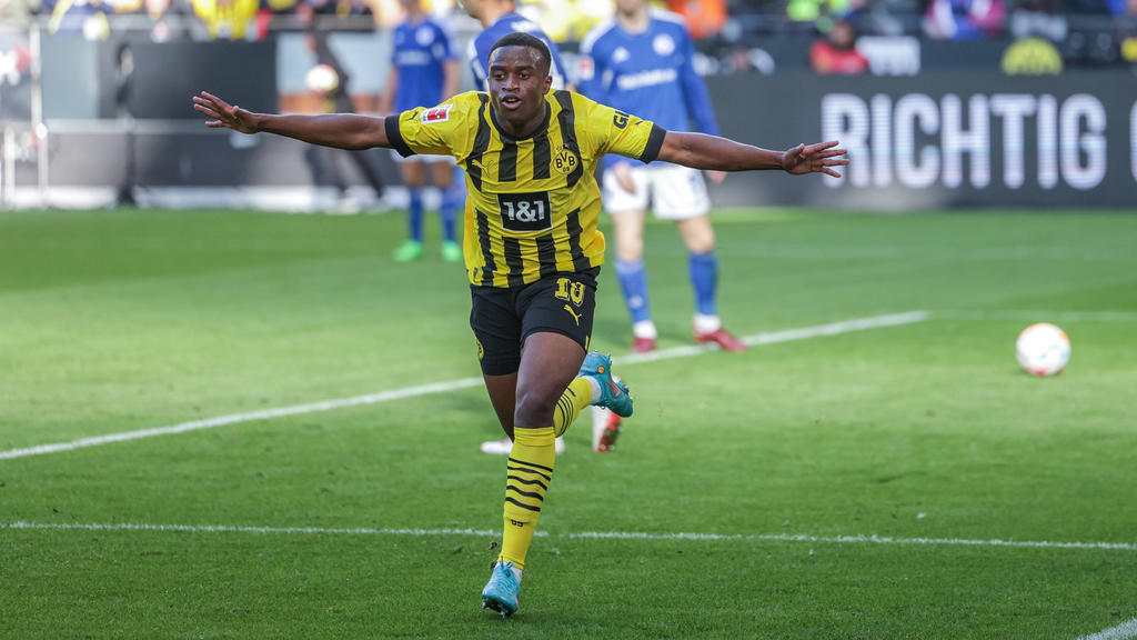 Youssoufa Moukoko wurde zuletzt zum BVB-Derbyhelden