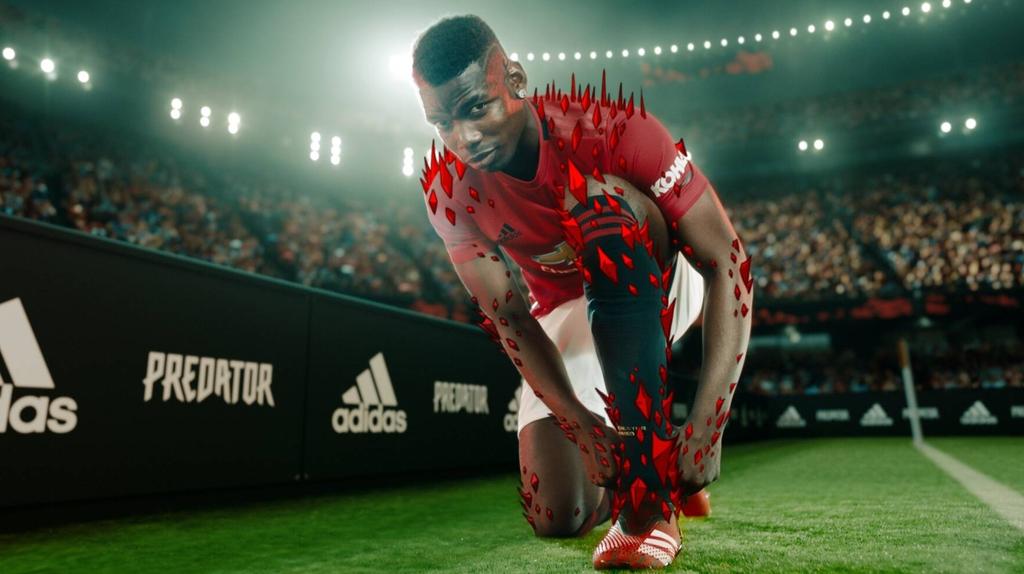 Pogba en un anuncio reciente de la marca Adidas.