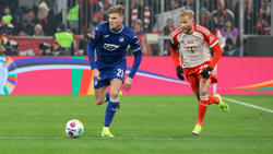 Marius Bülter (l.) spielt seit dieser Saison in Hoffenheim