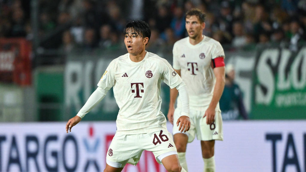 Taichi Fukui hat sein Profi-Debüt für den FC Bayern gegeben Taichi Fukui hat sein Profi-Debüt für den FC Bayern gegeben